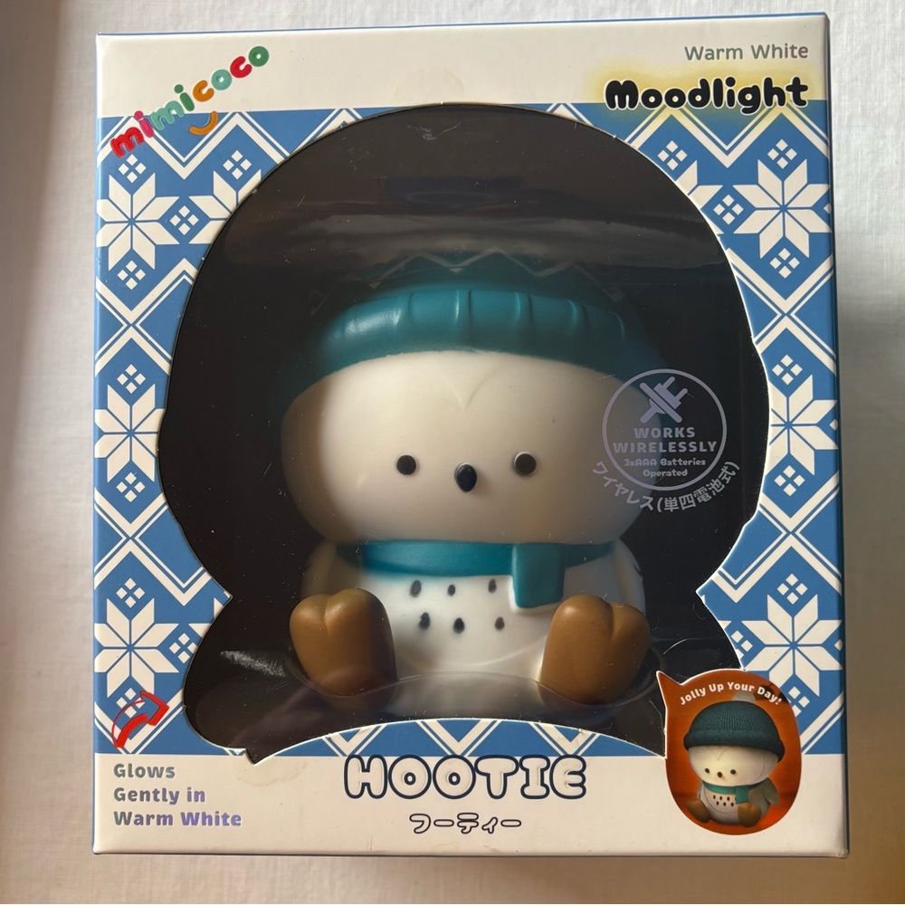 New-Mimicoco Warm Light Hootie Owl LED Nightlight